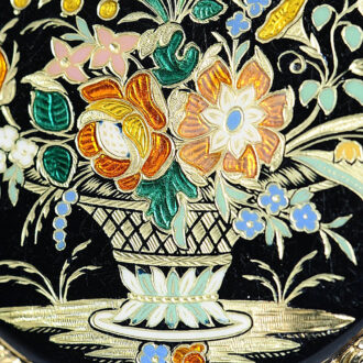 French decorated with Cloisonné enamel pocket watch Circa 1835