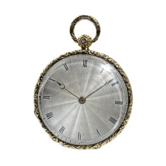 French decorated with Cloisonné enamel pocket watch Circa 1835