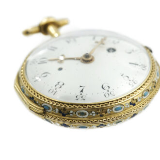 French gold quarter repeating à toc verge watch Circa 1781
