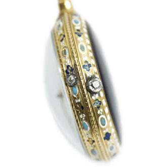 French gold quarter repeating à toc verge watch Circa 1781