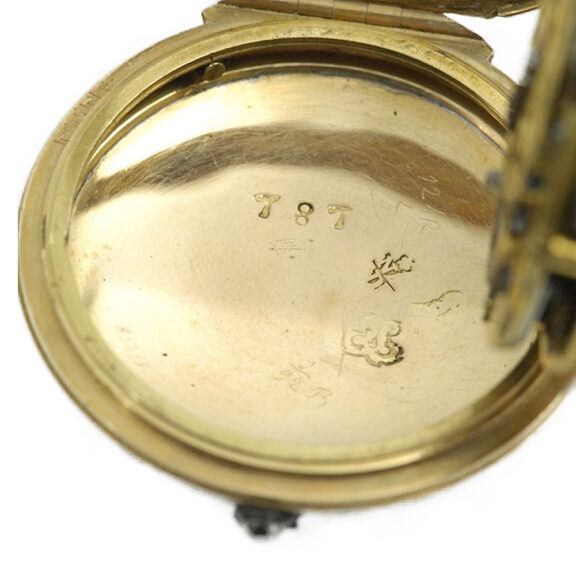 French gold quarter repeating à toc verge watch Circa 1781 French gold quarter repeating à toc verge watch Circa 1781
