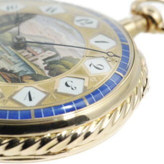 French quarter repeating watch with musical movement Circa 1820