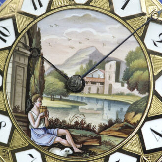 French quarter repeating watch with musical movement Circa 1820