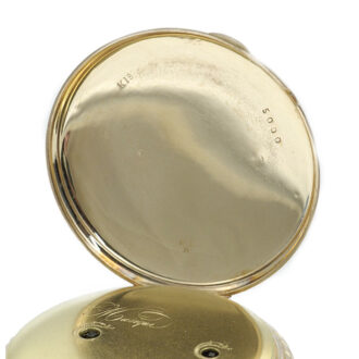 French quarter repeating watch with musical movement Circa 1820