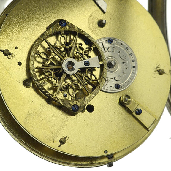 Swiss watch with Bras en l’air indication and automaton Circa 1820 Swiss watch with Bras en l’air indication and automaton Circa 1820