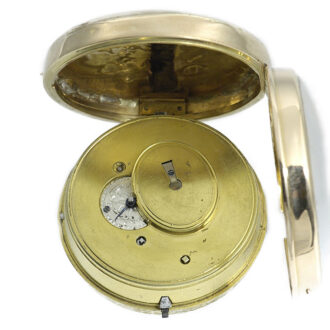 French quarter repeating pocket watch with two Jacquemarts Circa 1820