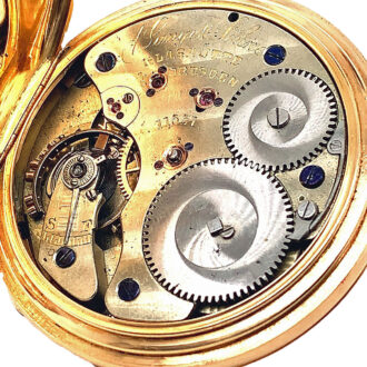 German gold full hunter manufactured in quality 1A Circa 1877