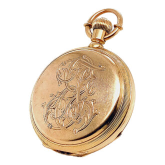 German gold full hunter manufactured in quality 1A Circa 1877