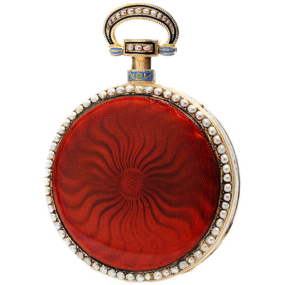 Swiss gold musical watch for the Chinese market Circa 1820 Swiss gold musical watch for the Chinese market Circa 1820