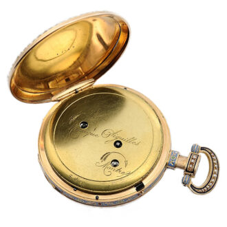 Swiss gold musical watch for the Chinese market Circa 1820