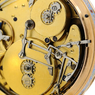 Swiss gold musical watch for the Chinese market Circa 1820
