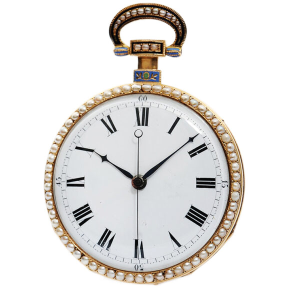 Swiss gold musical watch for the Chinese market Circa 1820 Swiss gold musical watch for the Chinese market Circa 1820