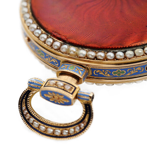 Swiss gold musical watch for the Chinese market Circa 1820 Swiss gold musical watch for the Chinese market Circa 1820