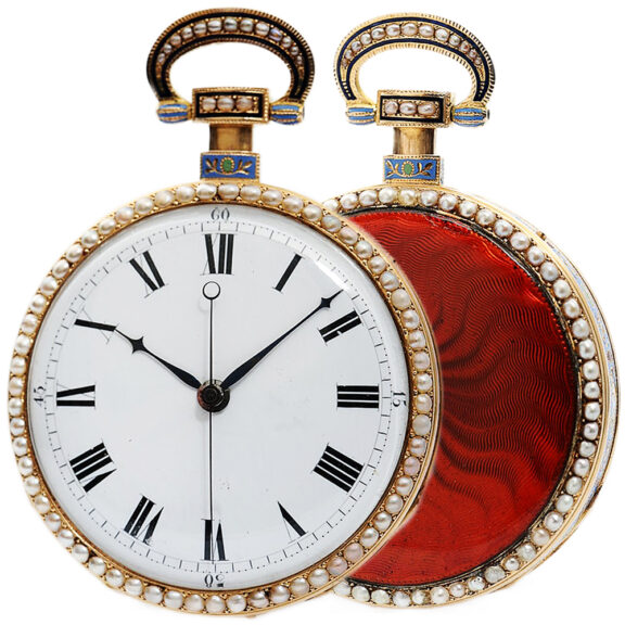 Swiss gold musical watch for the Chinese market Circa 1820