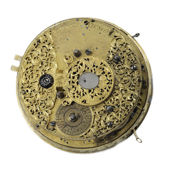English pair-cased repeating verge with self-strike Circa 1710 English pair-cased repeating verge with self-strike Circa 1710