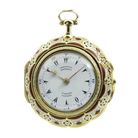 English gold enamel pocket watch for Ottoman market Circa 1813 English gold enamel pocket watch for Ottoman market Circa 1813