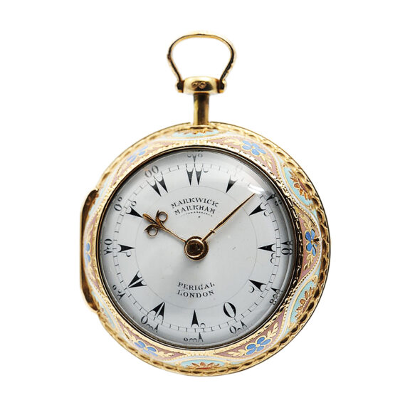 English gold, enamel watch for the Ottoman market Circa 1813 English gold, enamel watch for the Ottoman market Circa 1813