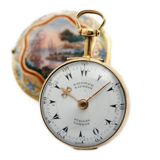 English gold, enamel watch for the Ottoman market Circa 1813