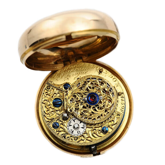 English gold, enamel watch for the Ottoman market Circa 1813 English gold, enamel watch for the Ottoman market Circa 1813