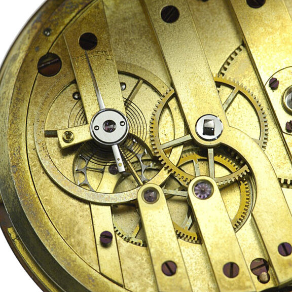 French impressive gold and enamel verge pocket watch Circa 1780 French impressive gold and enamel verge pocket watch Circa 1780