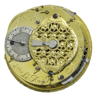 French gold and enamel à toc quarter repeating watch Circa 1750