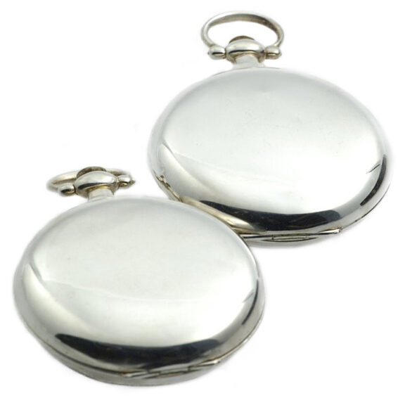 Swiss pair of silver watches for the Chinese market Circa 1840 Swiss pair of silver watches for the Chinese market Circa 1840