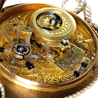 English gold and enamel form watch of museum quality Circa 1810