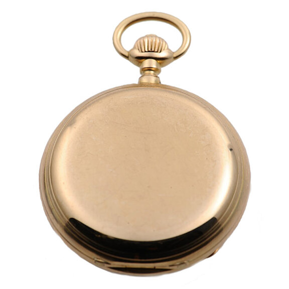 Swiss hunting cased watch with Wilmot's patent Circa 1880 Swiss hunting cased watch with Wilmot's patent Circa 1880