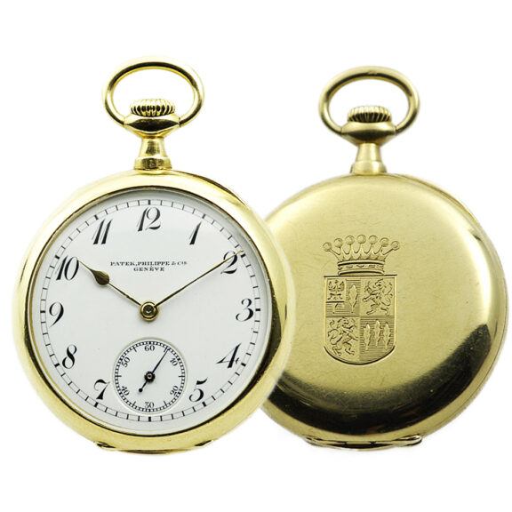 Swiss small lady's pocket watch from a duke's property Circa 1910
