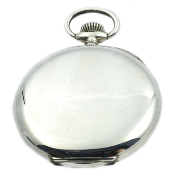 Swiss silver open faced keyless lever deck watch Circa 1920 Swiss silver open faced keyless lever deck watch Circa 1920