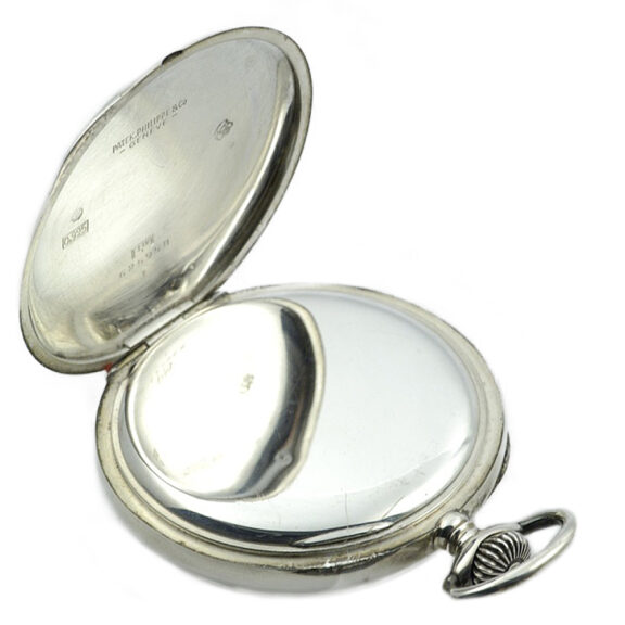 Swiss silver open faced keyless lever deck watch Circa 1920 Swiss silver open faced keyless lever deck watch Circa 1920