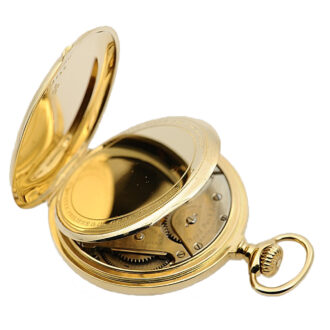 Swiss gold lever quality extra chronometer pocket watch Circa 1911