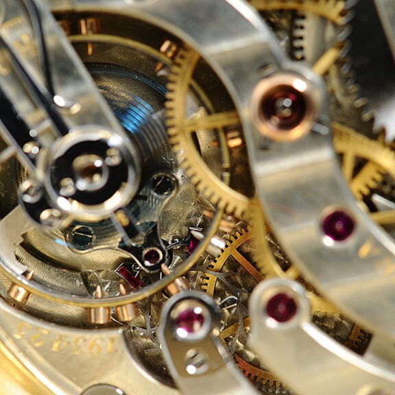 Swiss gold chronometer with power reserve Circa 1925 Swiss gold chronometer with power reserve Circa 1925