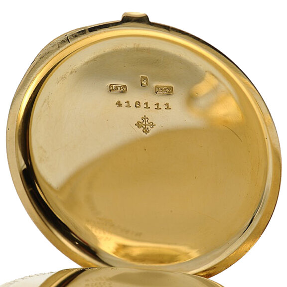 Swiss gold chronometer with power reserve Circa 1925 Swiss gold chronometer with power reserve Circa 1925