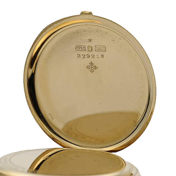 Swiss 18K gold minute repeating pocket watch Circa 1915 Swiss 18K gold minute repeating pocket watch Circa 1915