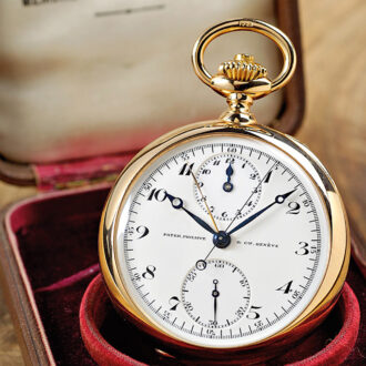 Swiss chronograph with 60 min and 12h registers Circa 1902 Swiss chronograph with 60 min and 12h registers Circa 1902