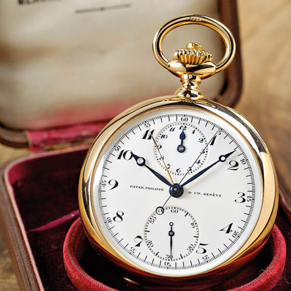 Swiss chronograph with 60 min and 12h registers Circa 1902 Swiss chronograph with 60 min and 12h registers Circa 1902