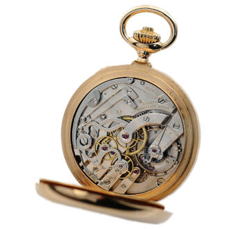 Swiss chronograph with 60 min and 12h registers Circa 1902 Swiss chronograph with 60 min and 12h registers Circa 1902