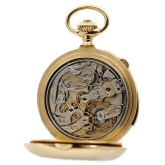 Swiss important astronomical gold pocket watch Circa 1905