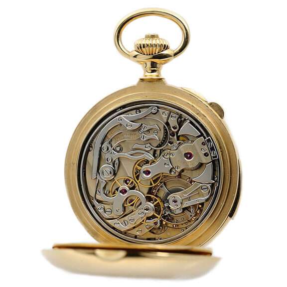 Swiss important astronomical gold pocket watch Circa 1905 Swiss important astronomical gold pocket watch Circa 1905