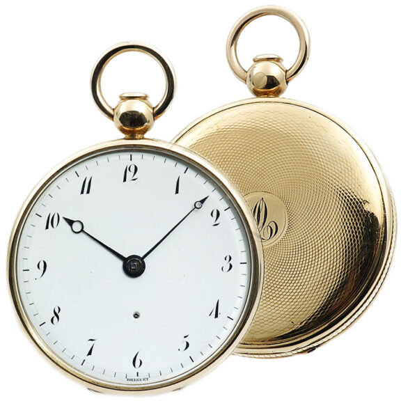 French gold à toc quarter repeating cylinder watch Circa 1807