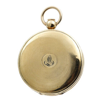 French gold à toc quarter repeating cylinder watch Circa 1807