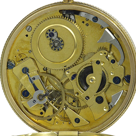 French gold à toc quarter repeating cylinder watch Circa 1807 French gold à toc quarter repeating cylinder watch Circa 1807