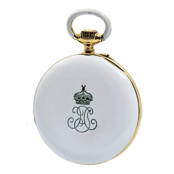 French gold enamel pocket watch in museum quality Circa 1900 French gold enamel pocket watch in museum quality Circa 1900