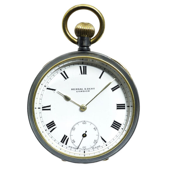 Swiss attractive double-sided world time pocket watch Circa 1900 Swiss attractive double-sided world time pocket watch Circa 1900