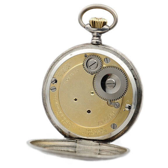 Swiss silver Poor Man’s Tourbillon club tooth lever Circa 1900 Swiss silver Poor Man’s Tourbillon club tooth lever Circa 1900