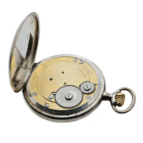 Swiss silver Poor Man’s Tourbillon club tooth lever Circa 1900 Swiss silver Poor Man’s Tourbillon club tooth lever Circa 1900