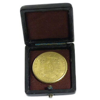 Swiss dress watch with French 100 Francs coin watch Circa 1915