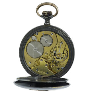Rare French dress pocket watch with watch chain Circa 1918