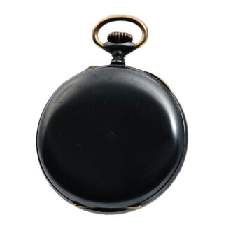 Swiss steel pocket watch made for the Russian market Circa 1890